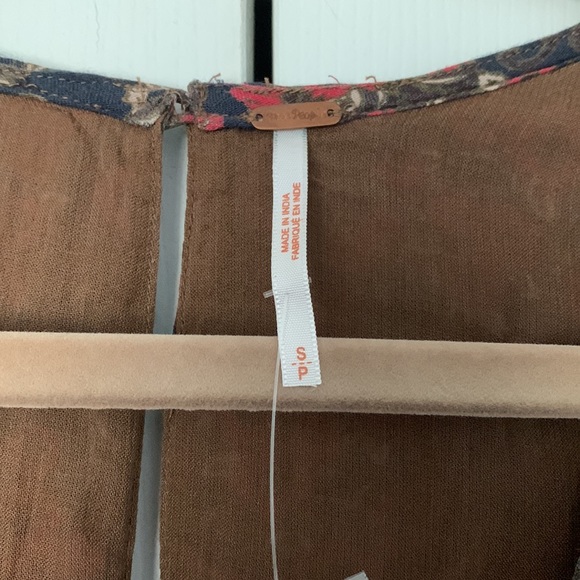 Bohemian Mini Dress with Bell Sleeves - Free People Heatwave Mini Dress - Picture 5 of 5